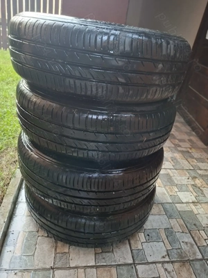 Anvelope de vara cu jante Opel Corsa 2008 - imagine 4