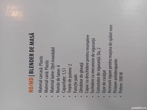 Blender de masă  - imagine 2