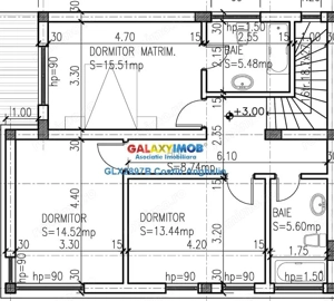 Casa cu terasa si curte 4 camere - Otopeni - imagine 12