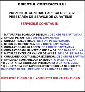 CURATENIE FLORIN S.R.L. oferim servici de curatenie pe mai multe domenii la preturi mici - imagine 2