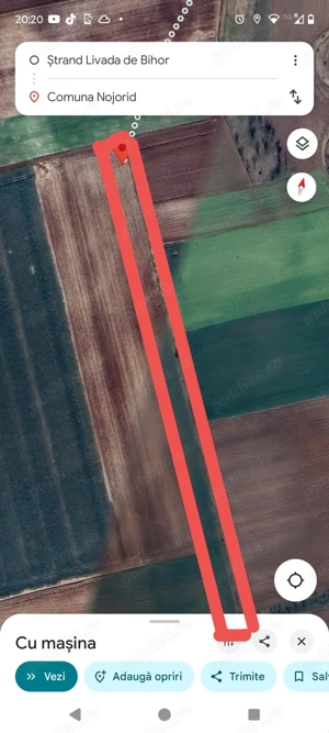 Vând teren arabil în Livada de Bihor . 3,6  euro pe mp