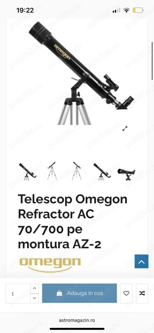 Telescop stelar - imagine 3