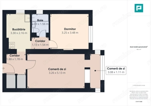 Apartament 2 camere, decomandat în Gradiște, Arad - imagine 13