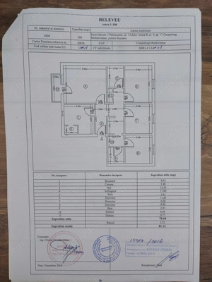 Vând apartament cu 4 camere decomandat 81 mp etaj 3..