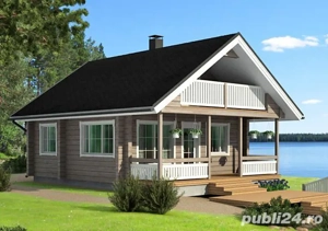 case din lemna masiv 