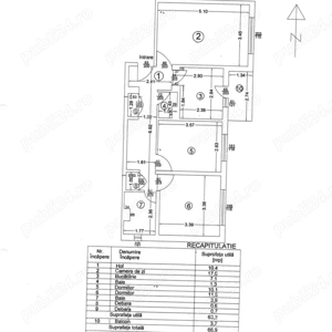 Vand Apartament 3 camere decomandat Motru N3