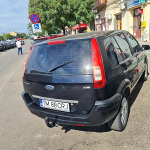 Vand FORD Fusion Break dizel negru din 2006 , 1,6 TDI mecanic ok, ITP - 2  Lei.   - imagine 8