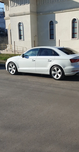 Audi A3 8v 2015 alb metalizat - imagine 6