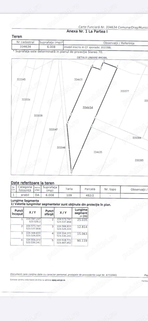 Vând teren intravilan Vladimirescu Arad - imagine 2