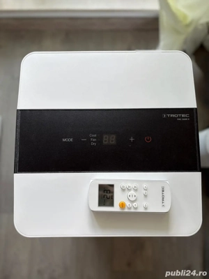 Aer condiționat portabil Trotec PAC 2600 X + AirLock pentru ușă - imagine 2