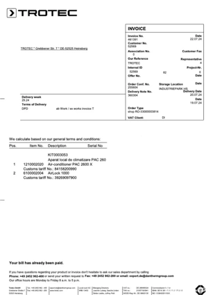 Aer condiționat portabil Trotec PAC 2600 X + AirLock pentru ușă - imagine 5