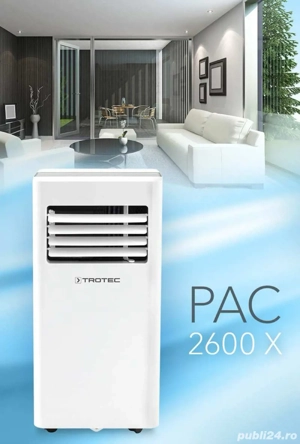 Aer condiționat portabil Trotec PAC 2600 X + AirLock pentru ușă - imagine 3