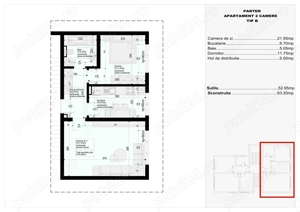 Particular vand apartament 2 camere - imagine 2