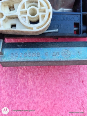 Maner portiera dreapta fata Opel Zafira ( 1998-2005 ) - imagine 3