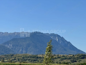 Teren intravilan parcelabil, priveliște spre munți, Sohodol, Bran