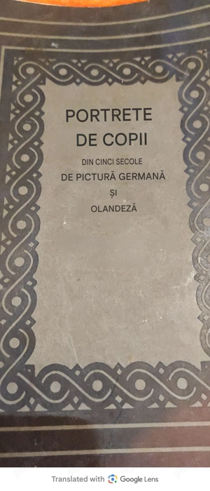cca. 1936 Portrete de copii din 5 secole din pictura germana si olandeza 