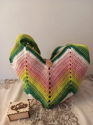Geantă crosetată 