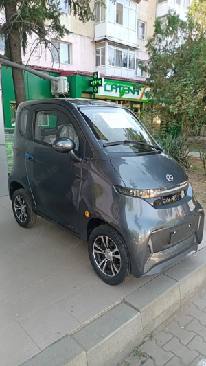 Mașină Electrică Fără Permis JRH 2000W, 60V 80Ah, Autonomie 60 km, ECO 25 km h, Viteză Max. 45 km h, - imagine 2