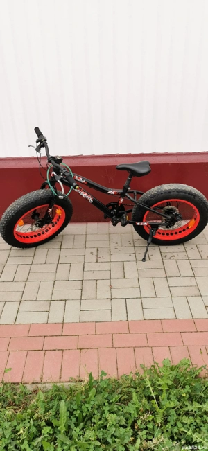 Bicicletă pentru copii cu roți groase 20"