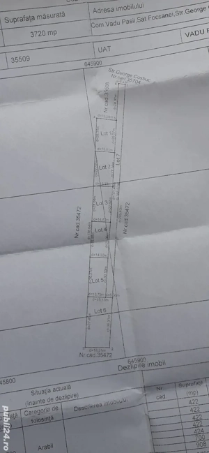 Loturi de casă în Focșănei 422mp