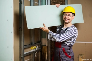 Se caută muncitori rigips   citire plan, cazare inclusă