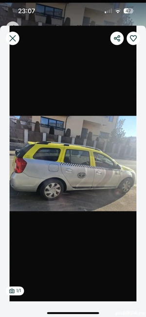 Vand firma cu 2 licente taxi si 2 Dacia Logan break!