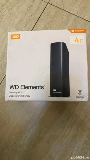 Western digital WD elements 4Tb sigilat