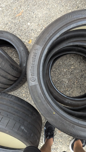 set 4 anvelope vara 255/40/20 Continental contact 6  - imagine 5