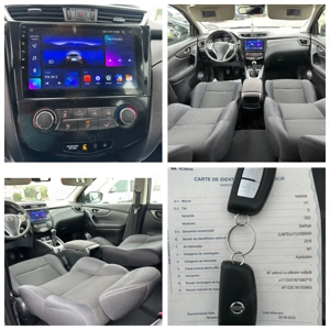 Nissan Qashqai 2WD*benzina*euro 6*contract+fiscal*navi*2016 luna 08 - imagine 7