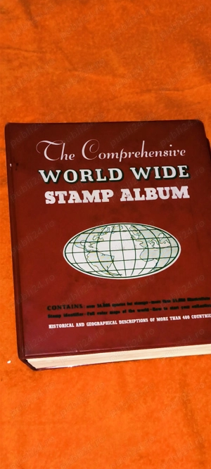 the comprehensive world wide stamp album - album timbre 