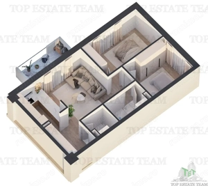 Apartament 3 camere, 81.66mp, bloc nou, incalzire in pardoseala, finisaje premium, zona Antiaeriana - imagine 14