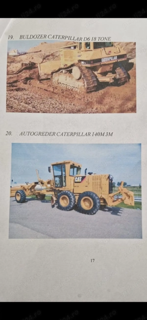 INCHIRIEM concasor, excavator, greder, trailer, buldoexcavator