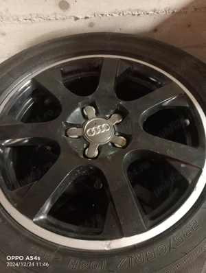 Vând jante Audi Q5 cu anvelope de iarna pe 27
