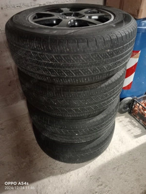 Vând jante cu anvelope de iarna pt Q5