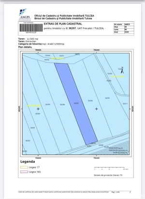 Teren agricol arabil -sat Cataloi