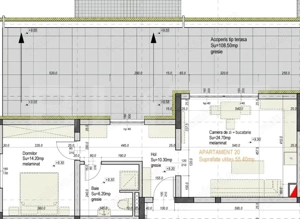 Apartament 2 camere cu terasa Sântandrei,ideal pentru liniște sau investiție! - imagine 2