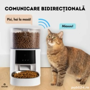 Hranitor automat smart Shaw Pro V2 (garantie pana in august 2026) - imagine 3