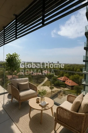 Open View - Up`Site - Floreasca - Aviatiei | 2 Rooms | Parking | Storage