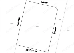 Teren 950 mp pentru proiect rezidential in Giroc – acces multiplu, zona blocuri
