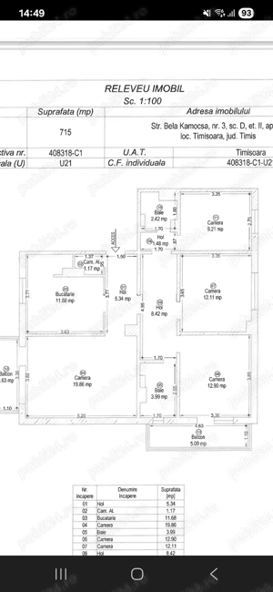 Apartament 4 camere Steaua decomandat amenajat centrala proprie - imagine 3