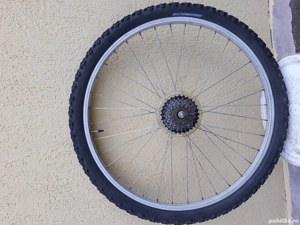 Roată spate 26, complet echipată