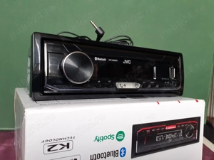 Player auto USB Streamer digital MP3 radio Bluetooth Hands Free Microfon Telefon CD radiocasetofon - imagine 3