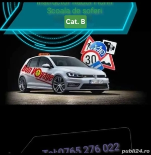 Scoală de soferi cat B Plata in rate 