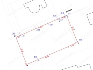 Teren cu deschidere la 2 drumuri Cisnadioara str Pinului