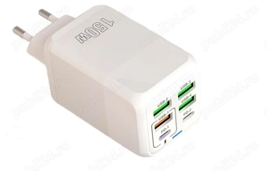 incarcatoare 150w fast charge Xiaomi Huawei Honor Samsung Oppo Motorola , iPhone etc - imagine 3