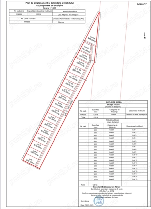Teren intravilan Rasnov, loturi de  500 mp incepand cu 12500 euro si in rate  - imagine 2