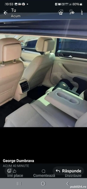 Vând vw passat b8 2016 - imagine 4 Vând vw passat b8 2016 - imagine 4