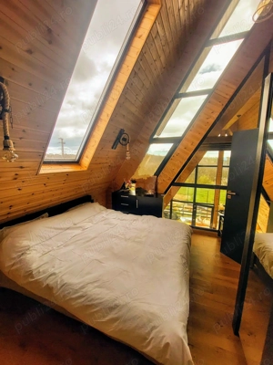 Vând casă exclusivistă, de lux, stil scandinav, tip Kub în formă de A-frame, o casă pasivă,economică - imagine 7