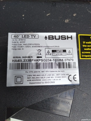 Main TP.Msd309.BP710 tv Bush 40" - imagine 2