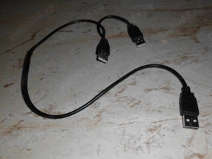 Cablu cu 3 mufe USB Tata - imagine 2